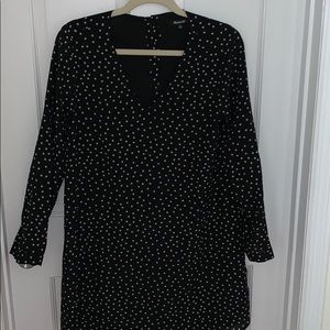 Star Printed Madewell Shift Dress